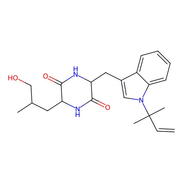 2D Structure of Cyclomazarine B