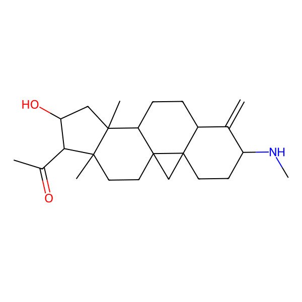 2D Structure of Cyclomicrobuxinine