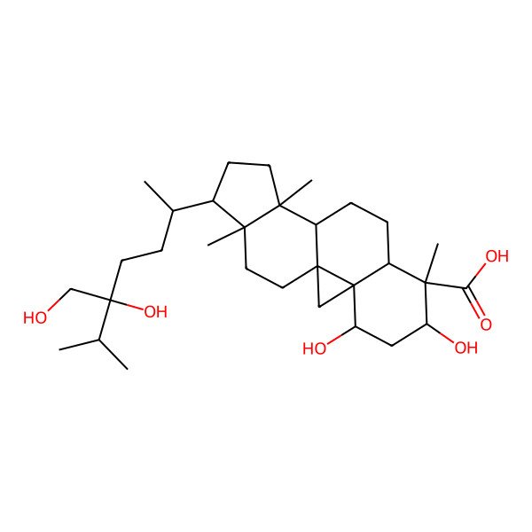 2D Structure of Cyclopassifloic acid B