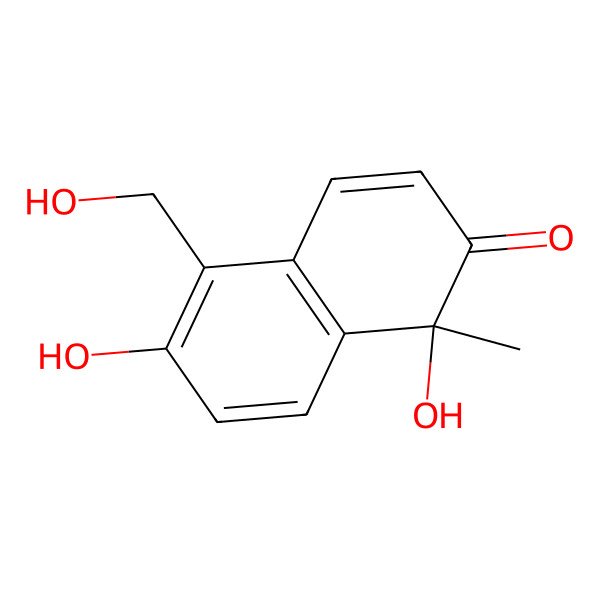 2D Structure of (rac)-Cyclosordariolone