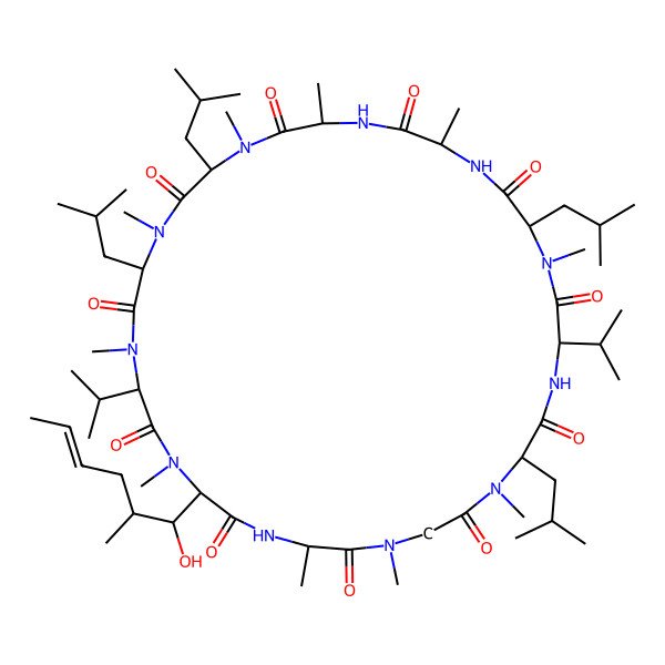 2D Structure of Cyclosporin B