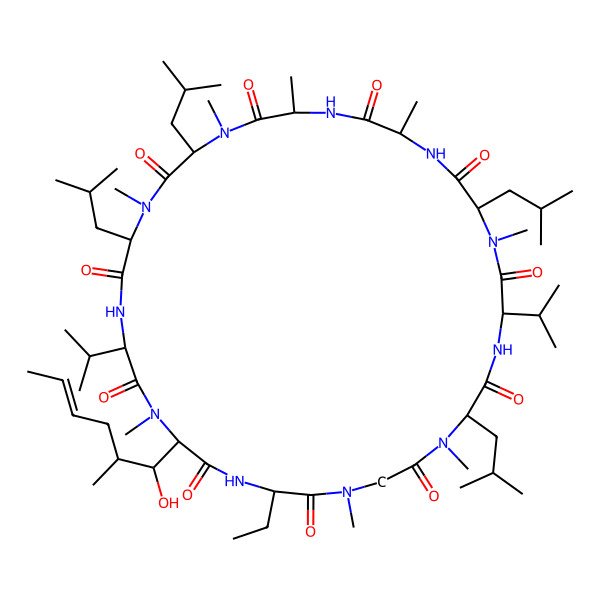 2D Structure of Cyclosporin E