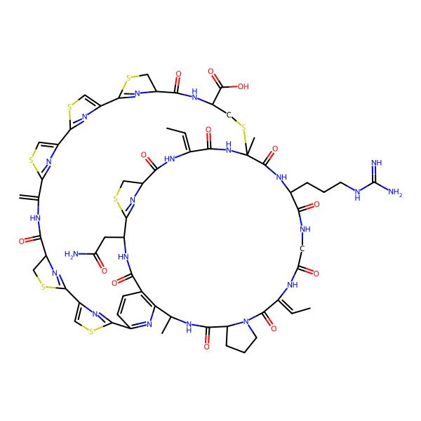 2D Structure of Cyclothiazomycin B1