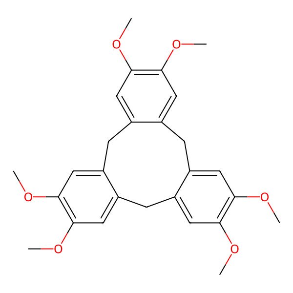 2D Structure of Cyclotriveratrylene