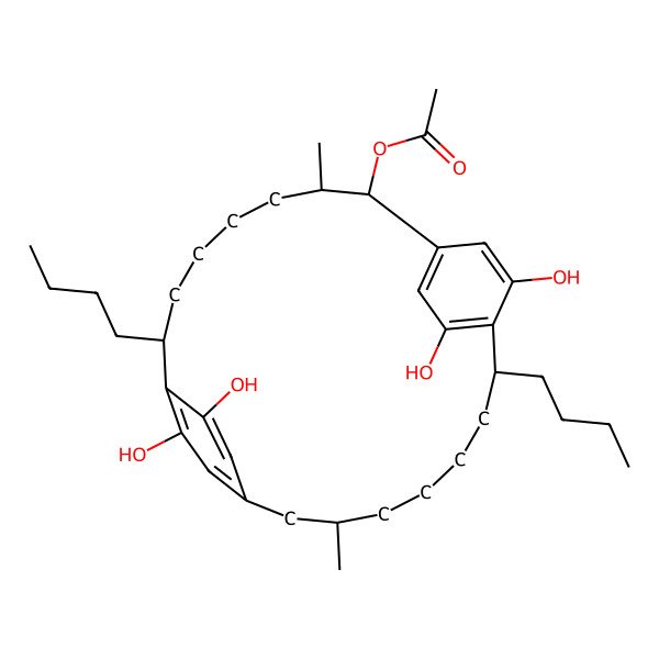 2D Structure of Cylindrocyclophane E