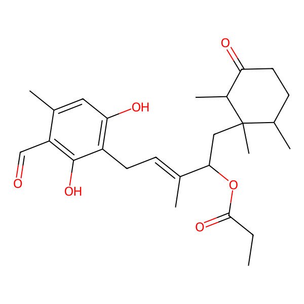 2D Structure of Cylindrol A