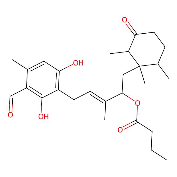 2D Structure of Cylindrol A2