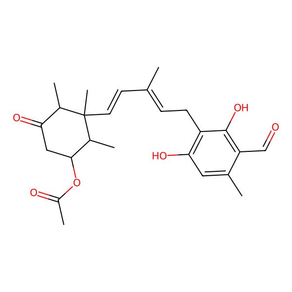 2D Structure of Cylindrol B1