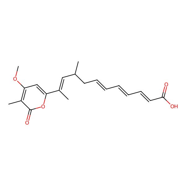 2D Structure of Cylindropyrone A