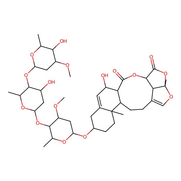 2D Structure of Cynapanoside B 2D Structure of Cynapanoside B