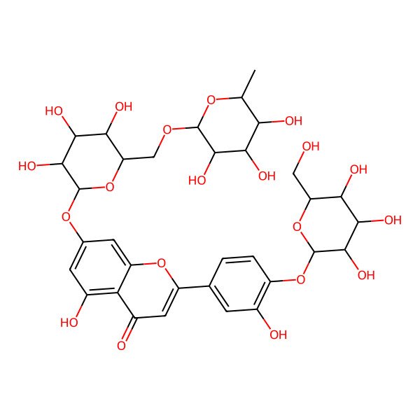 2D Structure of Cynarotrioside
