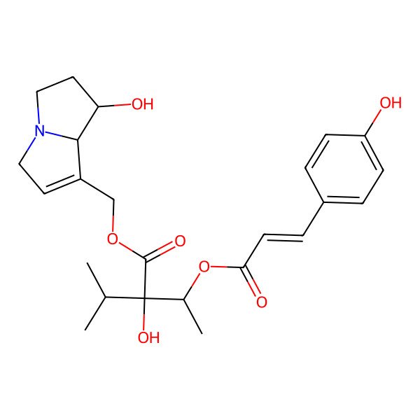 2D Structure of Cynoglossamine 2D Structure of Cynoglossamine