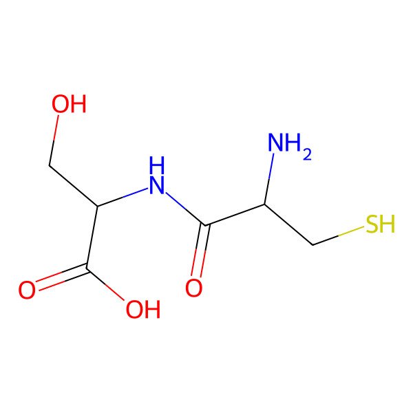 2D Structure of Cys-Ser