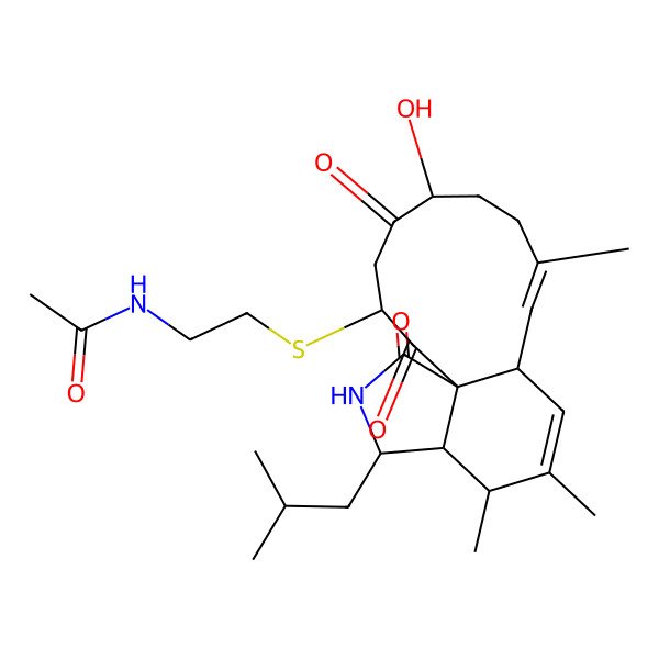 2D Structure of Cyschalasin A