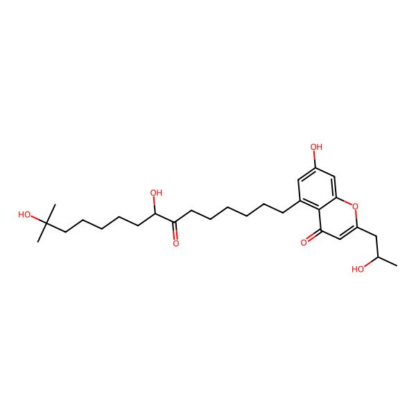 2D Structure of Cystochromone D