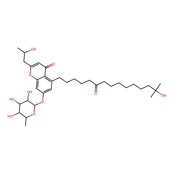 2D Structure of Cystochromone F