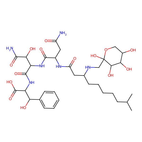 2D Structure of Cystomanamide C