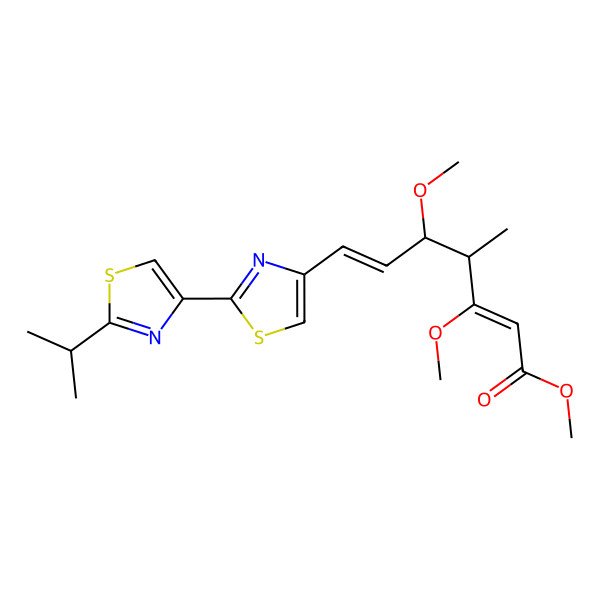 2D Structure of Cystothiazole A