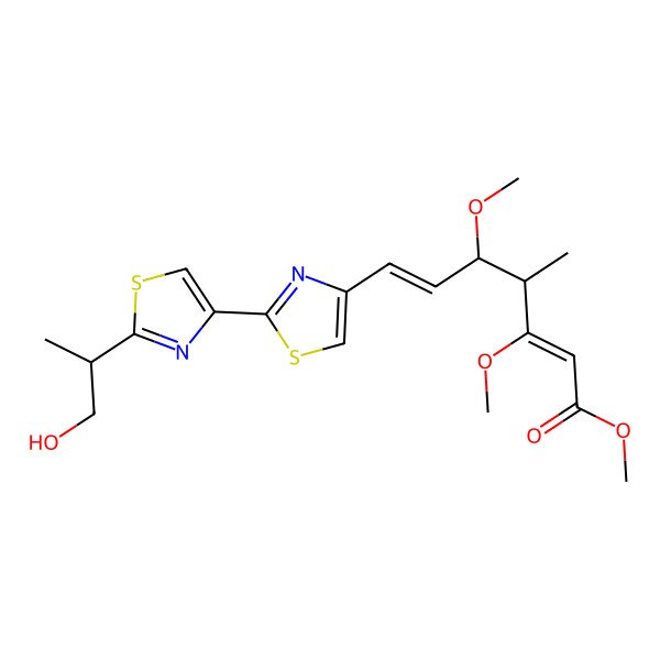 2D Structure of Cystothiazole F