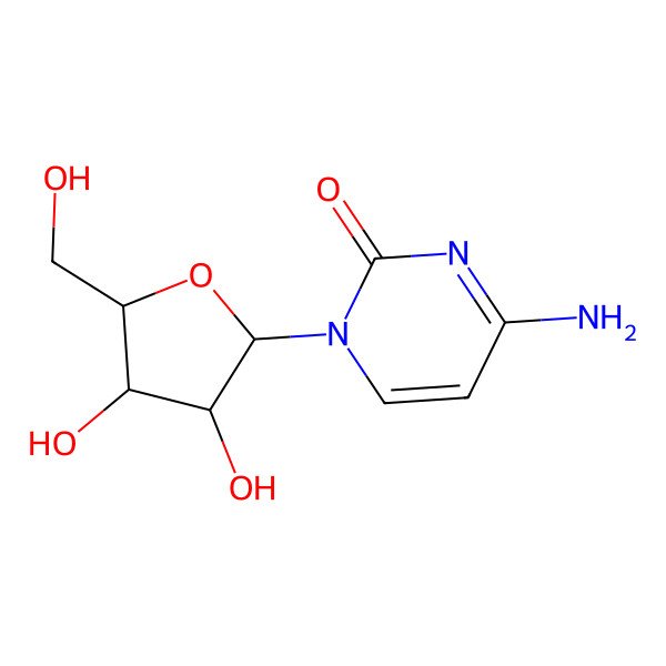 2D Structure of Cytarabine