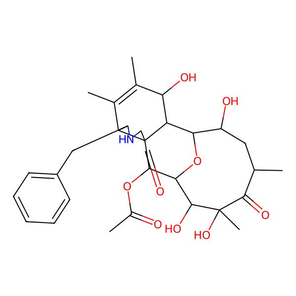 2D Structure of Cytochalasin C1