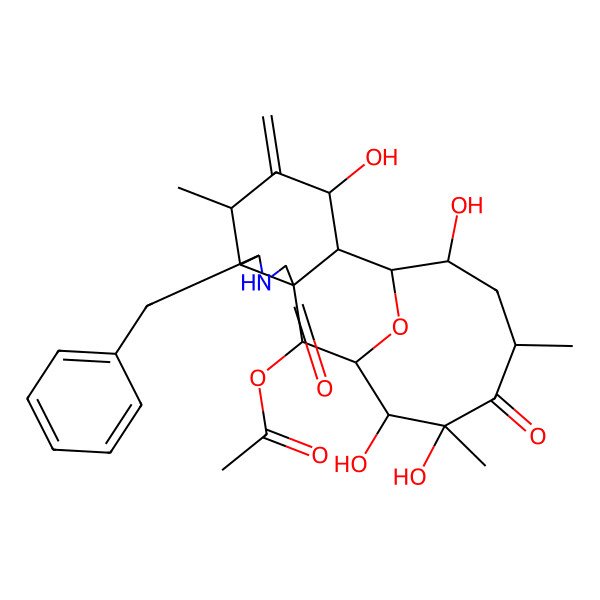 2D Structure of Cytochalasin D1