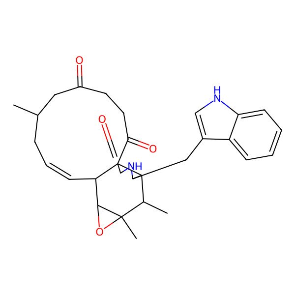 2D Structure of Cytochalasin G