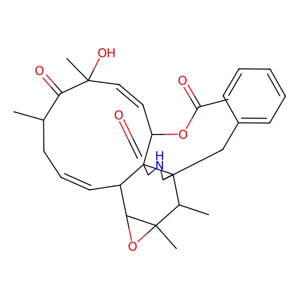 2D Structure of Cytochalasin Q