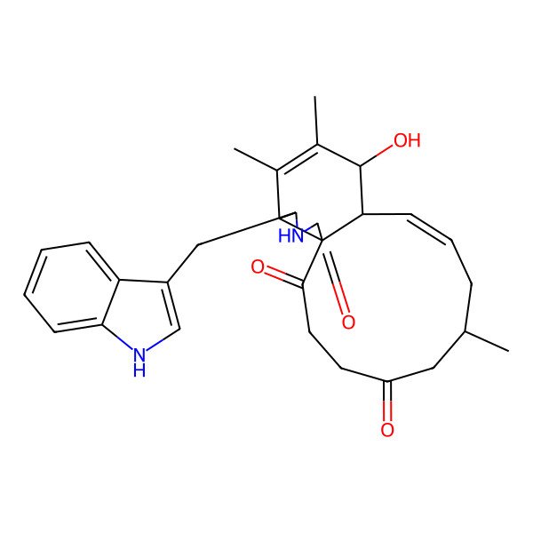 2D Structure of Cytochalasin X
