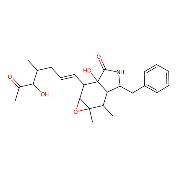 2D Structure of Cytochalasin Z15E