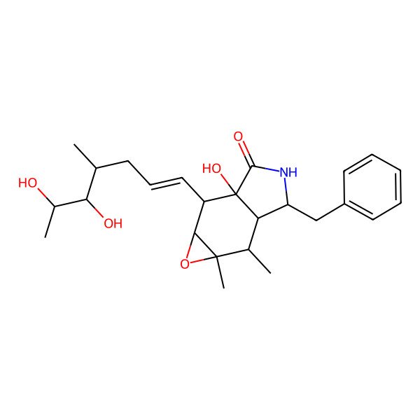 2D Structure of Cytochalasin Z21