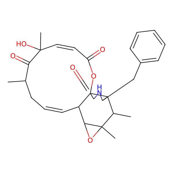 2D Structure of Cytochalasin Z22