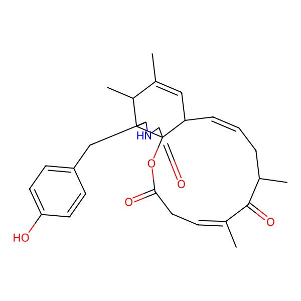 2D Structure of Cytochalasin Z24
