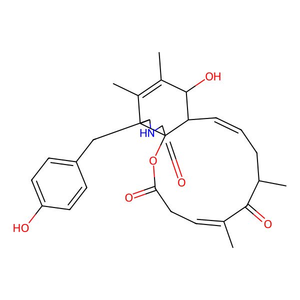 2D Structure of Cytochalasin Z27