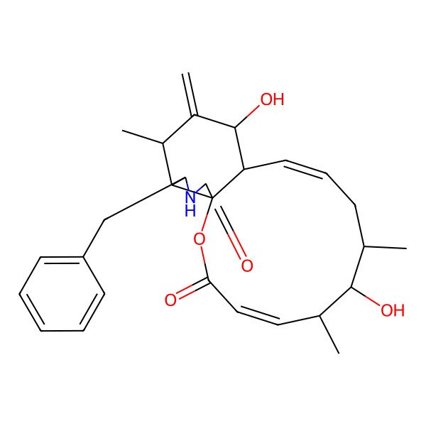 2D Structure of Cytochalasin Z7