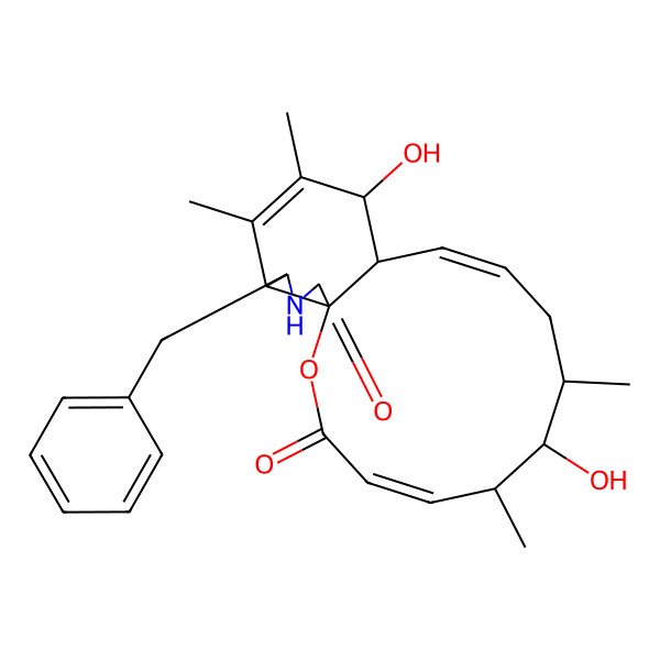 2D Structure of Cytochalasin Z8