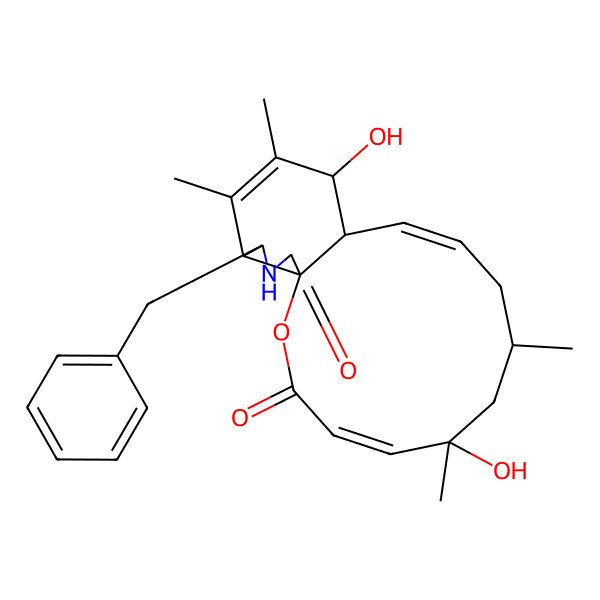 2D Structure of Cytochalasin Z9