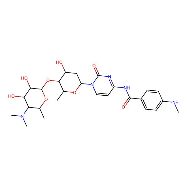 2D Structure of Cytosaminomycin B