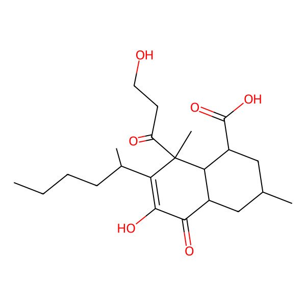 2D Structure of Cytosporic Acid
