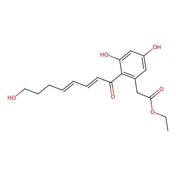 2D Structure of Cytosporone G