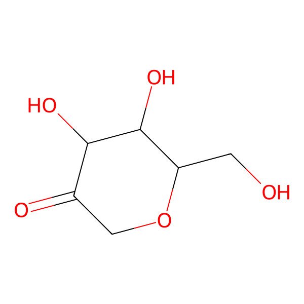 2D Structure of D-1,5-Anhydrofructose