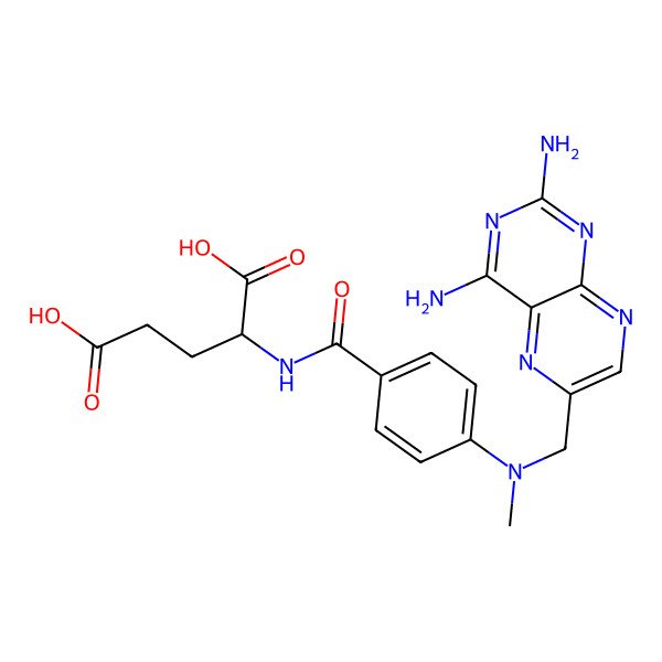 2D Structure of D-Amethopterin