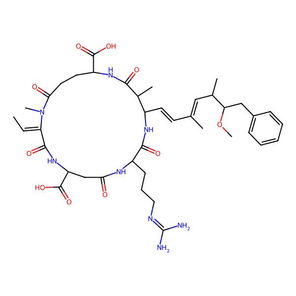 2D Structure of (D-Asp1)Nodularin