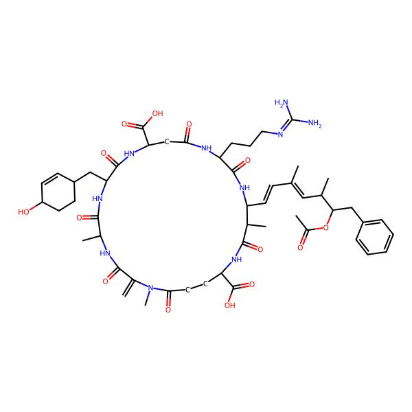 2D Structure of [D-Asp3,ADMAdda5]MC-(H4)YR