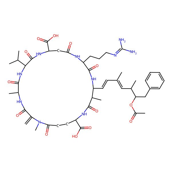 2D Structure of [D-Asp3,ADMAdda5]MC-VR