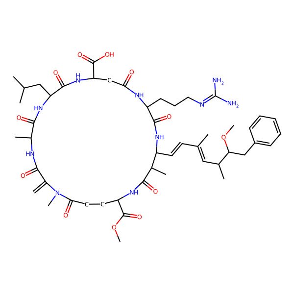 2D Structure of [D-Asp3,D-MeO-Glu6]MC-LR