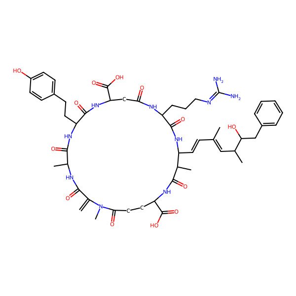 2D Structure of [D-Asp3,DMAdda5]MC-HtyR