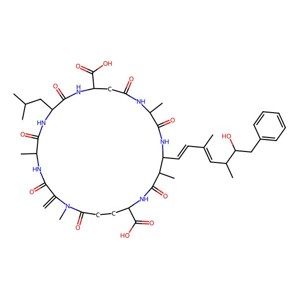2D Structure of [D-Asp3,DMAdda5]MC-LA