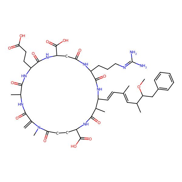 2D Structure of [D-Asp3]MC-ER
