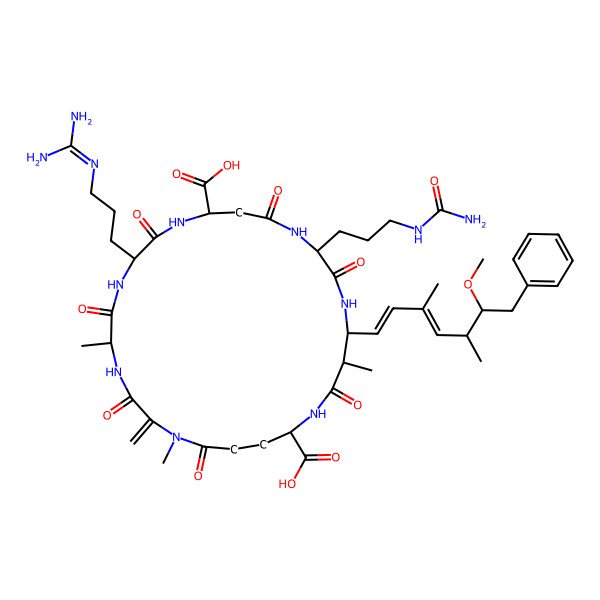 2D Structure of (D-Asp3)MC-RCit